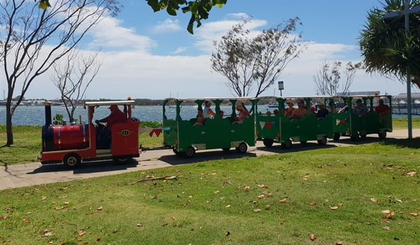 Bubble Play and Land Train