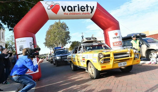 SA Variety Bash Finish Line