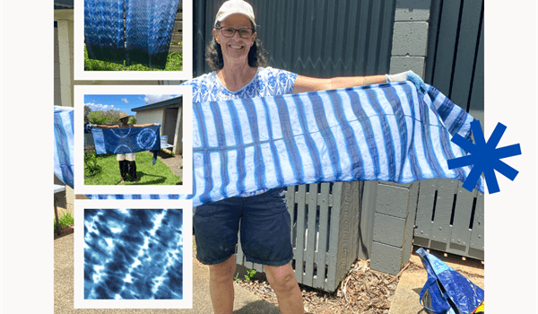 Introduction to Shibori Design & Indigo Dyeing