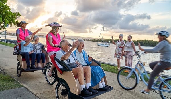Seniors Month Trishaw Rides