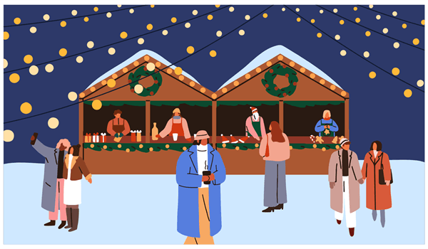 Christmas Twilight Markets