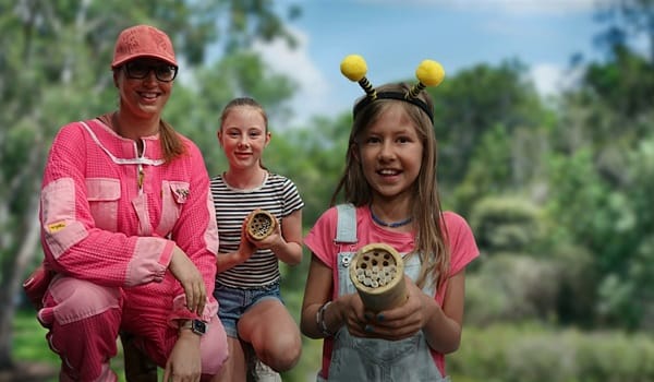 NaturallyGC Kids - Native Pollinators: Bee Hotels