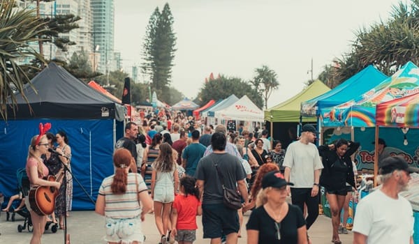 Surfers Paradise Christmas Twilight Market