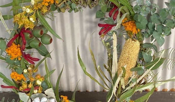 Australian Native Christmas Wreath Workshop