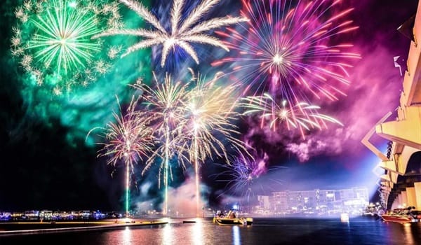 Paradise Point New Year's Eve Fireworks