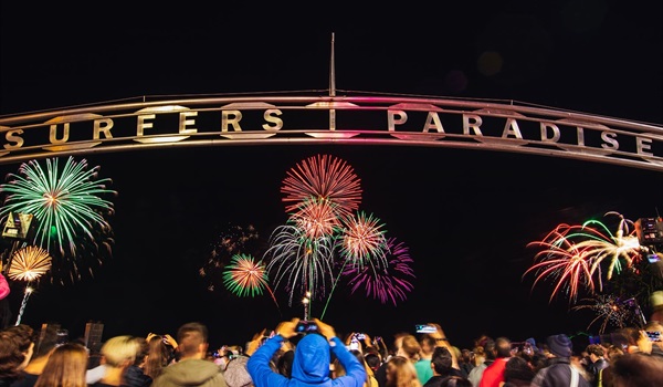 New Year's Eve in Surfers Paradise